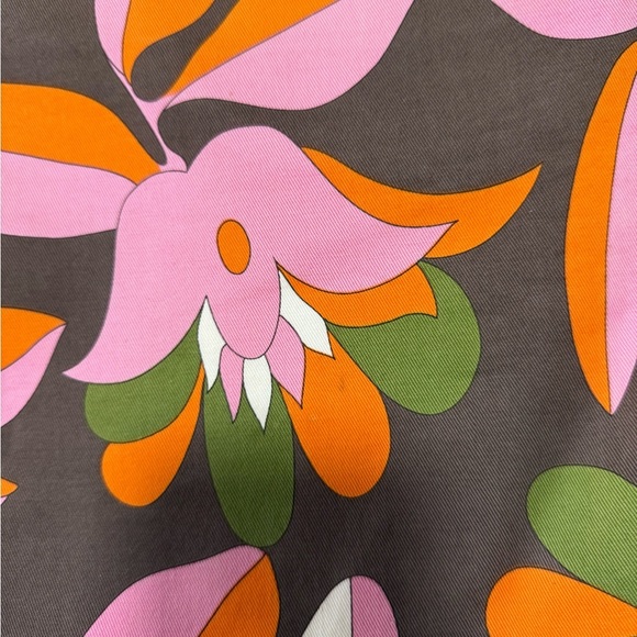 Kate Spade Floral Canvas Tote - Pink, Orange, Green. Very Good Condition - Picture 5 of 8